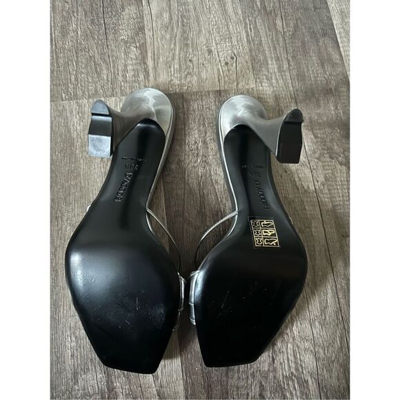 D'Accori Lust Metallic Leather Mules Size 38.5 $690 - Picture 9 of 9